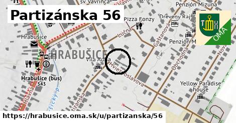 Partizánska 56, Hrabušice