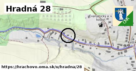 Hradná 28, Hrachovo