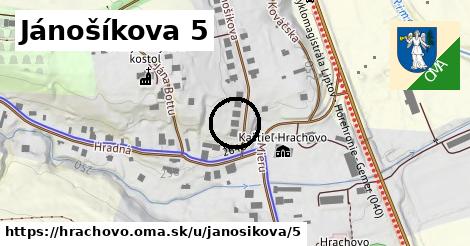 Jánošíkova 5, Hrachovo