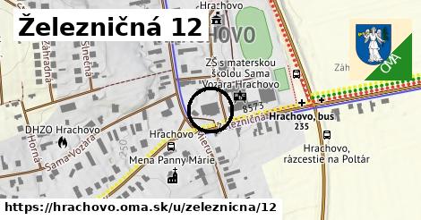 Železničná 12, Hrachovo