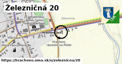 Železničná 20, Hrachovo