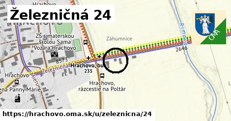 Železničná 24, Hrachovo