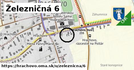 Železničná 6, Hrachovo