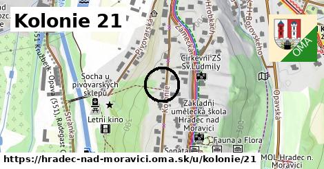 Kolonie 21, Hradec nad Moravicí