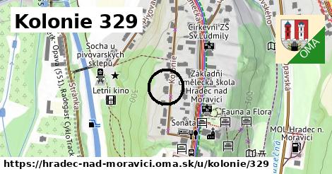 Kolonie 329, Hradec nad Moravicí