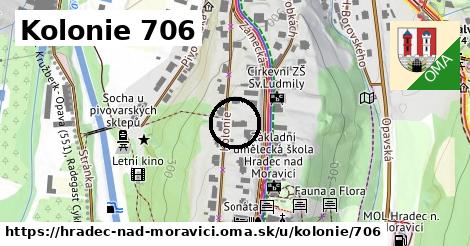 Kolonie 706, Hradec nad Moravicí