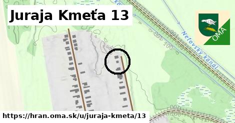 Juraja Kmeťa 13, Hraň