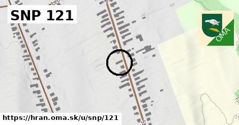 SNP 121, Hraň