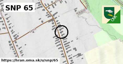 SNP 65, Hraň