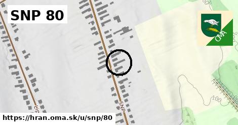 SNP 80, Hraň