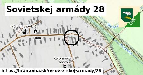 Sovietskej armády 28, Hraň