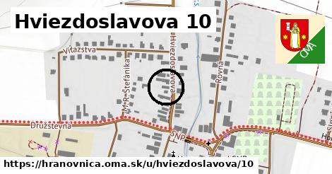 Hviezdoslavova 10, Hranovnica