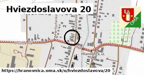Hviezdoslavova 20, Hranovnica