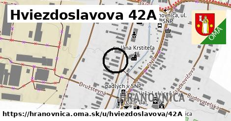 Hviezdoslavova 42A, Hranovnica