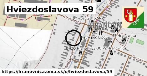 Hviezdoslavova 59, Hranovnica