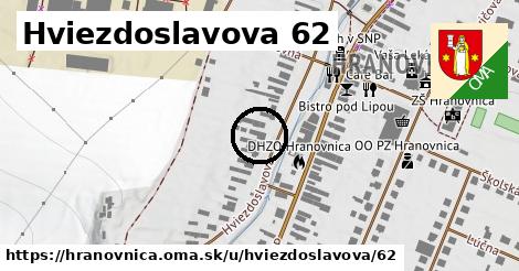 Hviezdoslavova 62, Hranovnica