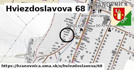 Hviezdoslavova 68, Hranovnica