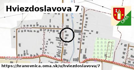 Hviezdoslavova 7, Hranovnica