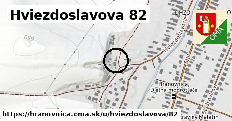 Hviezdoslavova 82, Hranovnica