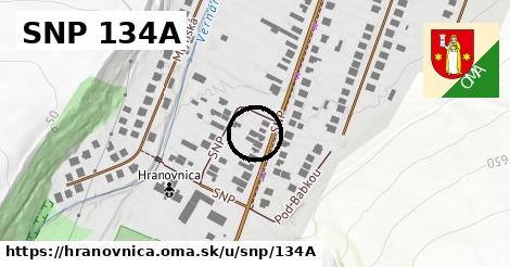 SNP 134A, Hranovnica