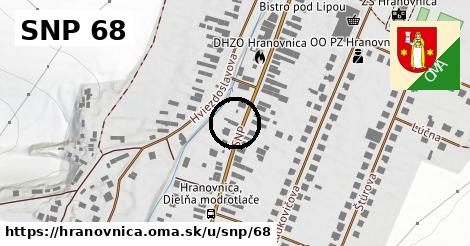 SNP 68, Hranovnica