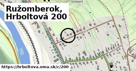 Ružomberok, Hrboltová <span class="supisne">200</span>
