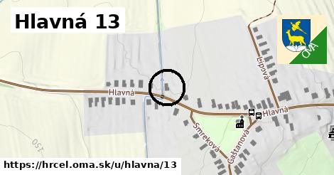 Hlavná 13, Hrčeľ