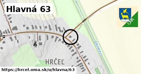 Hlavná 63, Hrčeľ