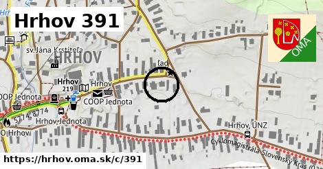 Hrhov <span class="supisne">391</span>