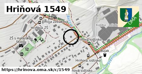 Hriňová <span class="supisne">1549</span>
