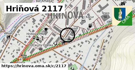 Hriňová <span class="supisne">2117</span>