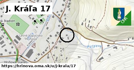 J. Kráľa 17, Hriňová