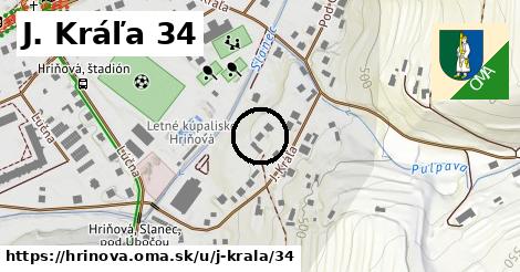 J. Kráľa 34, Hriňová