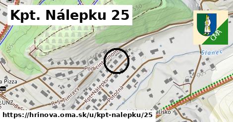 Kpt. Nálepku 25, Hriňová