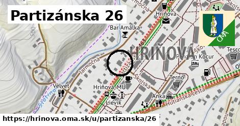 Partizánska 26, Hriňová