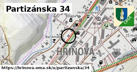 Partizánska 34, Hriňová