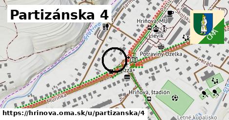 Partizánska 4, Hriňová