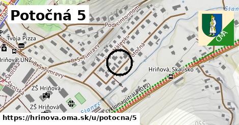 Potočná 5, Hriňová