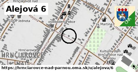 Alejová 6, Hrnčiarovce nad Parnou