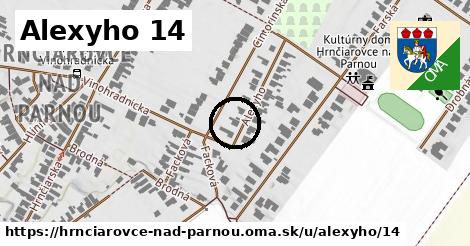 Alexyho 14, Hrnčiarovce nad Parnou