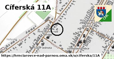 Cíferská 11A, Hrnčiarovce nad Parnou