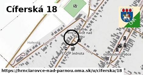 Cíferská 18, Hrnčiarovce nad Parnou