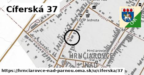 Cíferská 37, Hrnčiarovce nad Parnou