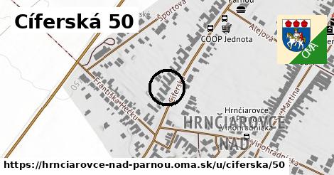 Cíferská 50, Hrnčiarovce nad Parnou