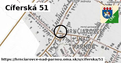 Cíferská 51, Hrnčiarovce nad Parnou