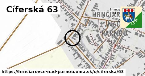 Cíferská 63, Hrnčiarovce nad Parnou