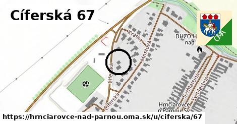 Cíferská 67, Hrnčiarovce nad Parnou