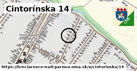 Cintorínska 14, Hrnčiarovce nad Parnou