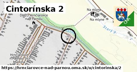 Cintorínska 2, Hrnčiarovce nad Parnou