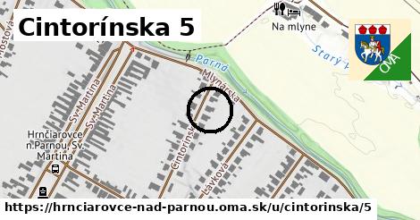 Cintorínska 5, Hrnčiarovce nad Parnou